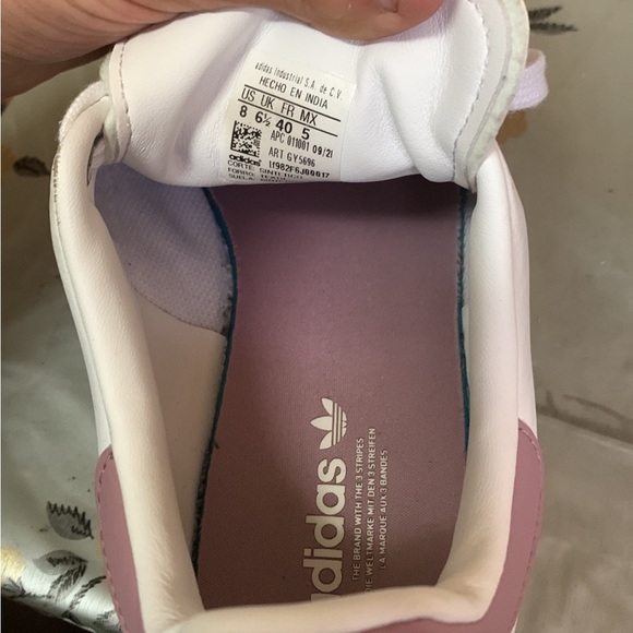 Adidas Stan Smith lace up shoes size 8 women’s sneakers - Picture 7 of 8